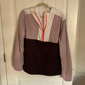 Color Block Rain Jacket